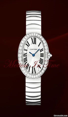 Cartier BAIGNOIRE 2011 WHITE GOLD DIAMOND ON BRACELET - watches