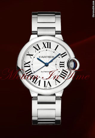 Cartier BALLON BLEU MEDIUM SIZE STAINLESS STEEL AUTOMATIC - NEW 2011 watches