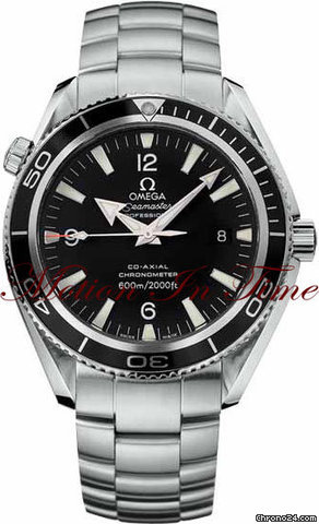 Omega PLANET OCEAN 42mm STAINLESS STEEL ON BRACELET BLACK DIAL NEW watches
