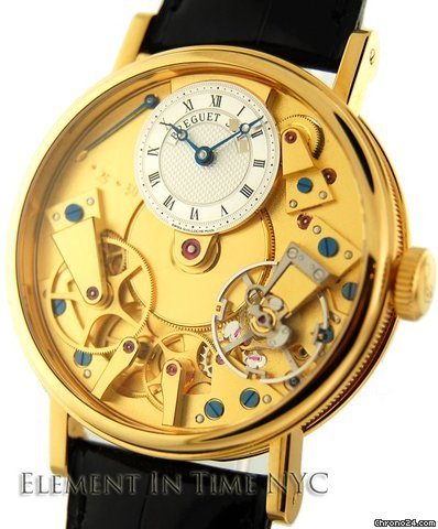 Breguet La Tradition Yellow Gold Mechanical 7027 watches