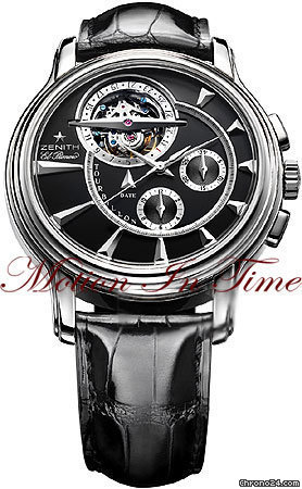 Zenith CHRONOMASTER ACADEMY TOURBILLON WHITE GOLD LIMITED 50 PIECES watches