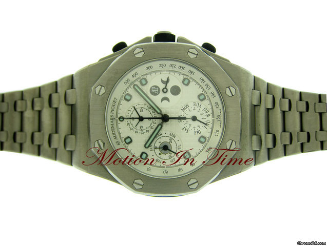 Audemars Piguet ROYAL OAK OFFSHORE PERPETUAL CALENDAR CHRONOGRAPH TITANIUM watches