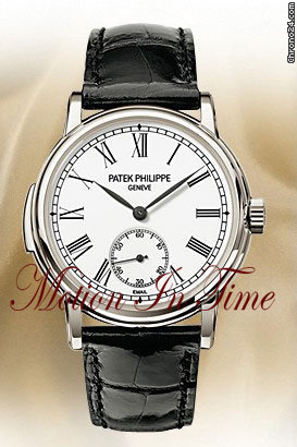 Patek Philippe 5078P MINUTE REPEATER AUTOMATIC PLATINUM WHITE ENAMEL DIAL watches