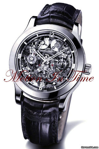 Jaeger-LeCoultre MASTER EIGHT DAYS PERPETUAL SKELETON PLATINUM LIMITED 100 PC watches