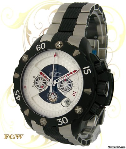 Zenith 96.0525.4000/21.M525 Defy Xtreme Chronograph, SS / Kevlar watches