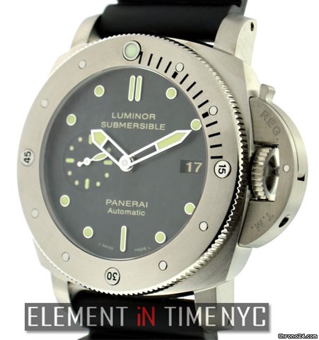 Panerai Luminor Submersible Titanium 47MM PAM 305 Black Dial watches