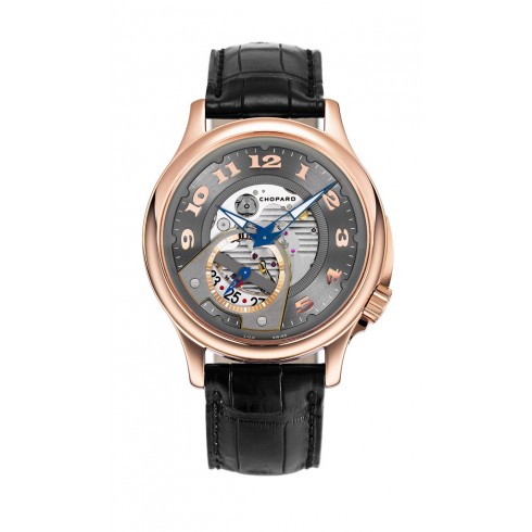 Chopard LUC Limited Edition 18k Rose Gold Silver Dial Men's Watch 161888-5003 watches