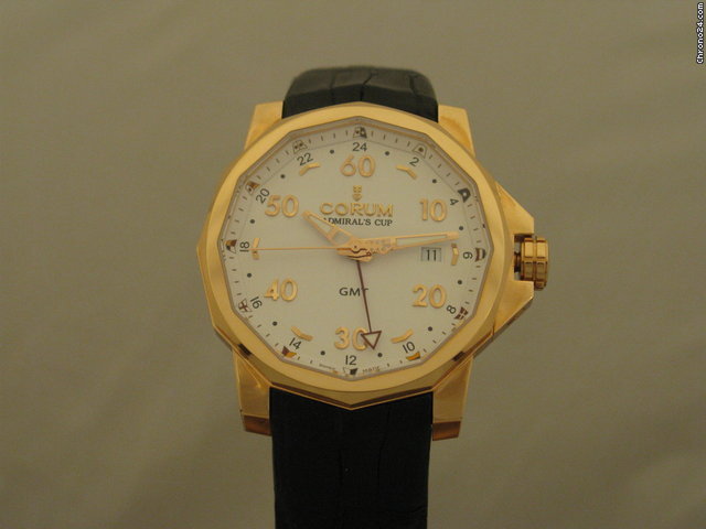 Corum ADMIRAL'S CUP GMT 44 RED GOLD watches