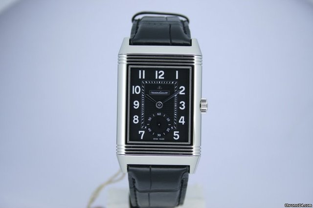Jaeger-LeCoultre GRANREVERSO ACCIAIO QUADRANTE NERO watches