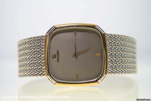 Omega QUARTZ IN 750 18K WEISSGOLD MIT GELBGOLD watches