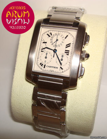Cartier Tank Frances Chrono watches