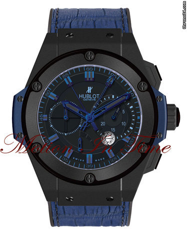 Hublot BIG BANG KING POWER "ALL BLACK-BLUE" VENDOME LIMITED EDITION watches
