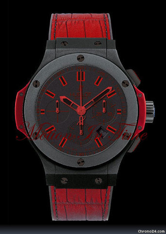 Hublot BIG BANG "ALL BLACK-RED" CHRONOGRAPH LIMITED 500 PIECES watches