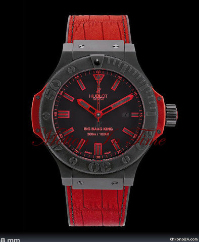 Hublot BIG BANG KING "ALL BLACK-RED" 48mm LIMITED 500 PIECES watches