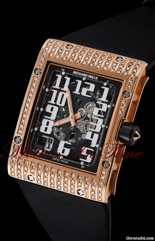 Richard Mille RM-16 ROSE GOLD w/ DIAMOND AUTOMATIC ULTRA FLAT - LIMITED ED watches