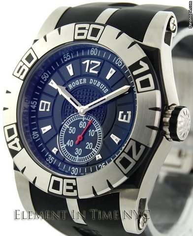 Roger Dubuis Easy Diver 46mm Steel On Rubber Strap watches