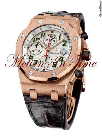 Audemars Piguet "PRIDE OF MEXICO" ROSE GOLD ROYAL OAK OFFSHORE LIMITED 100 watches