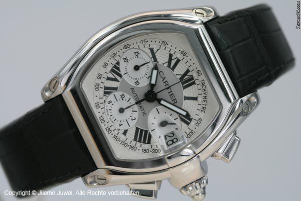 Cartier ROADSTER CHRONOGRAPH AUTOMATIC EDELSTAHL watches