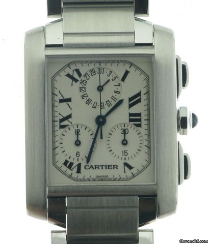 Cartier Tank Francaise Chronoreflex watches