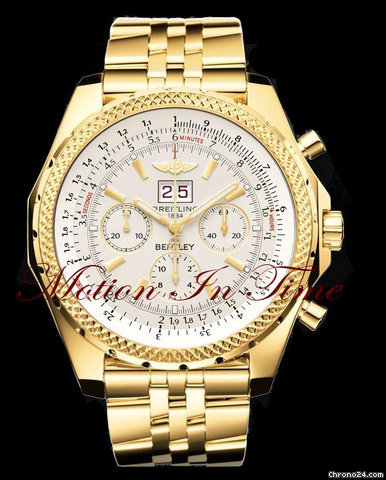 Breitling BENTLEY MOTORS 6.75 18kt YELLOW GOLD SPECIAL EDITION watches