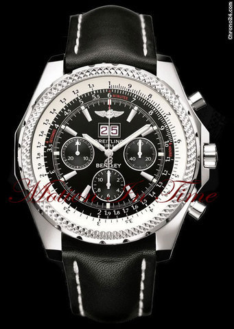 Breitling BENTLEY MOTORS 6.75 "BLACK" STAINLESS STEEL SPECIAL EDITION watches