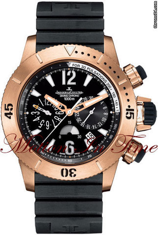 Jaeger-LeCoultre MASTER COMPRESSOR DIVING CHRONOGRAPH 1000m ROSE GOLD 44mm watches