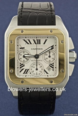 Cartier Santos 100 XL Chrono W20091X7 watches