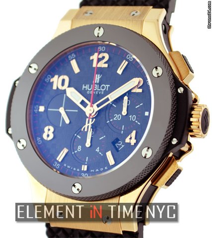 Hublot Big Bang Chrono 44mm Red Gold And Black Ceramic watches