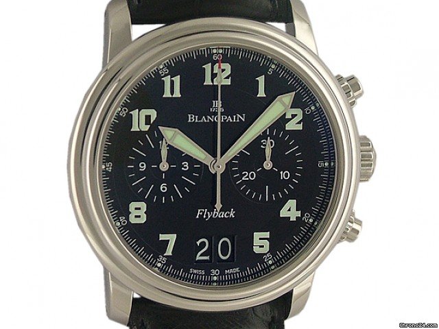 Blancpain Leman Flyback Chronograph Gro datum 40mm watches