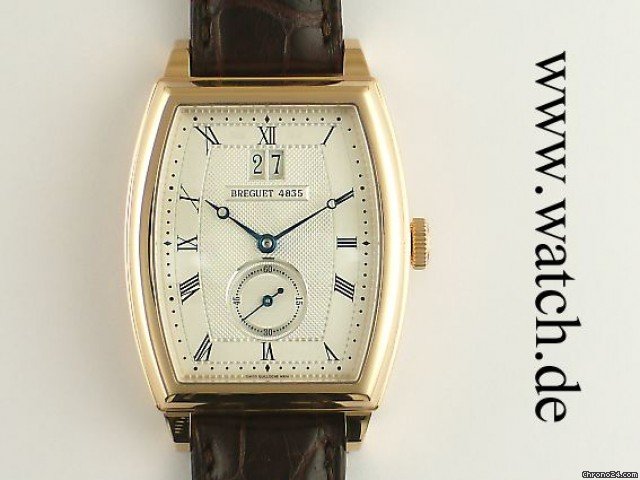 Breguet Heritage Gro datum 18kt Rosegold 41x35mm watches