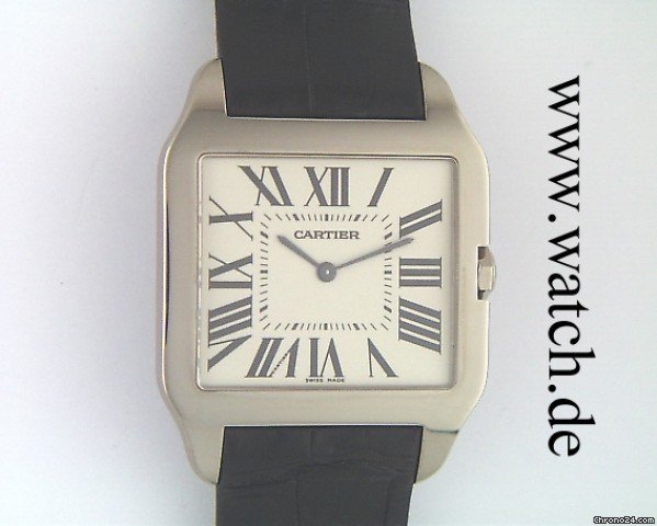 Cartier Santos Dumont Wei gold Handaufzug 44x36mm watches