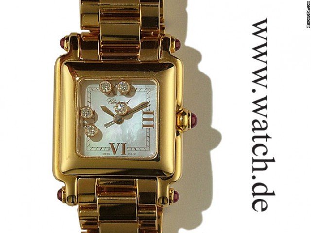 Chopard Happy Sport Diamond Rosegold 31x23mm watches
