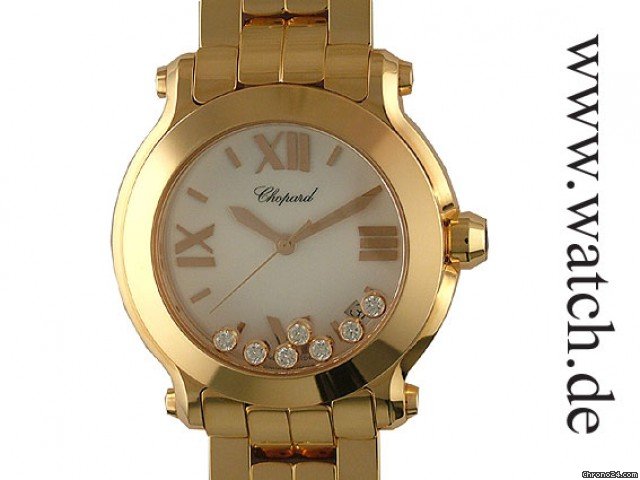 Chopard Happy Sport Diamond Rosegold 36mm watches