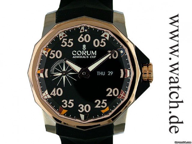 Corum Admirals Cup Competition Chronometer Stahl/Rosegold 48mm watches