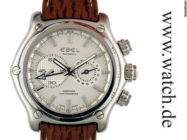 Ebel 1911 BTR GMT Chronometer Chronograph 44mm watches