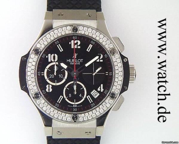 Hublot Big Bang Diamond Chronograph Kautschuk 41mm watches