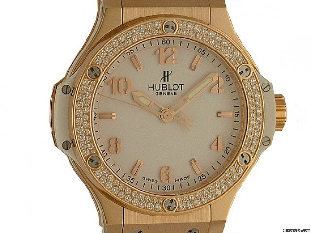 Hublot Big Bang Rosegold Diamond 38mm watches