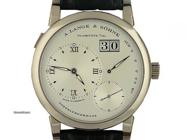 A. Lange & Sohne Lange 1 Wei gold Handaufzug 38mm watches