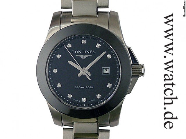 Longines Conquest Ceramica Diamond 29mm watches
