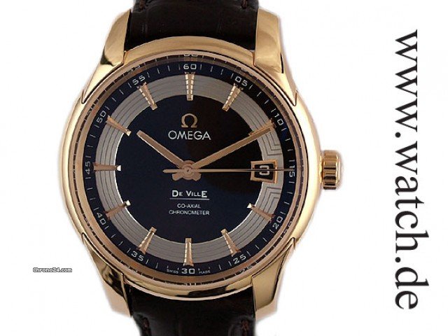 Omega De Ville Hour Vision Co Axial Chronometer 18kt Rosegold 41mm watches