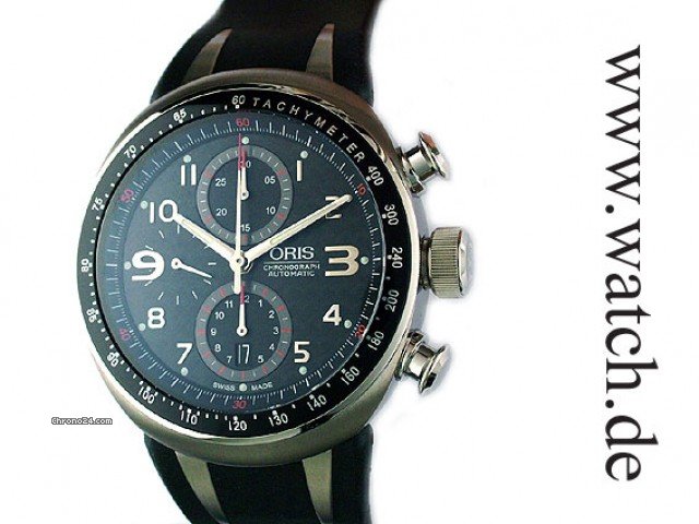 Replica Oris TT 3 Chronograph Titan Kautschuk 42mm Watch