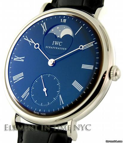 IWC Portofino Manual Wind Moon Phases 47mm watches