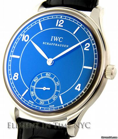 IWC Vintage Portuguese Manual Wind watches