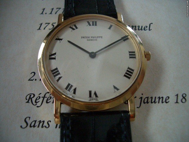 Patek Philippe Calatrava extra flach watches