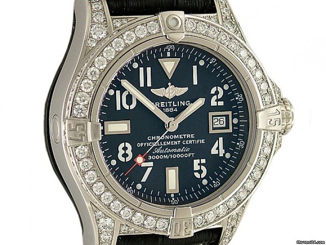 Breitling Avenger Seawolf Diamond 4,8ct 45mm UNGETRAGEN watches