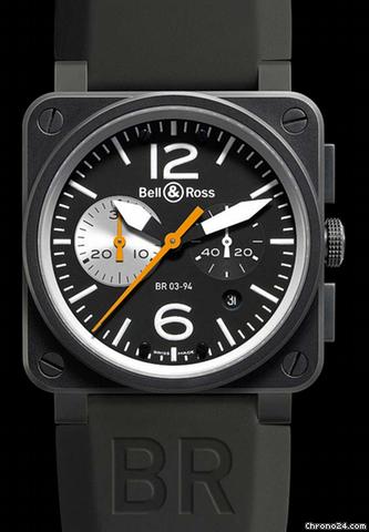 Bell & Ross BR03 Black & White watches