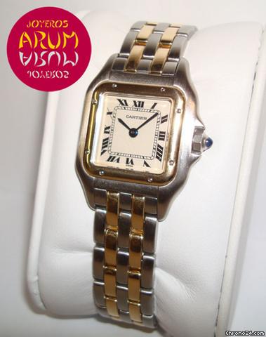 Cartier Panthere Acero y Oro watches