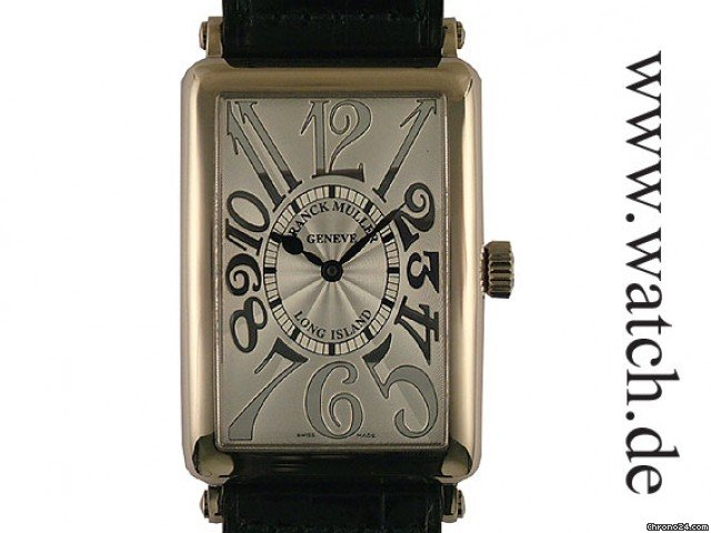 Franck Muller Long Island Wei gold 43x30mm watches
