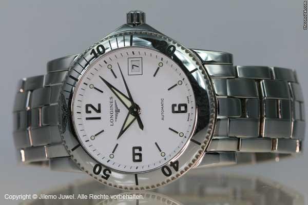 Longines ADMIRAL SOLO TEMPO AUTOMATIK EDELSTAHL watches