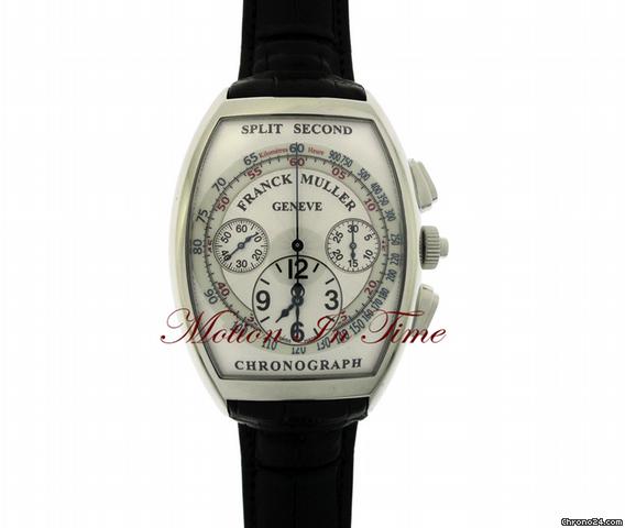Franck Muller "SPLIT SECOND" CHRONOGRAPH STAINLESS STEEL ON STRAP watches